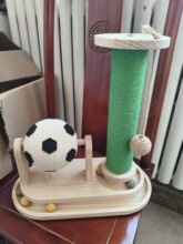 Cat Scratching Board and Cat Bed Integrated Toy with Turntable and Teaser Ball, Self-Entertainment and Boredom-Relieving Style, New Pet Supplies Set for Kittens detail 2